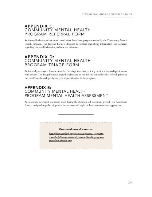 EXPLORING EFFECTIVE SYSTEMS RESPONSES TO HOMELESSNESS