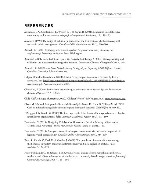 EXPLORING EFFECTIVE SYSTEMS RESPONSES TO HOMELESSNESS