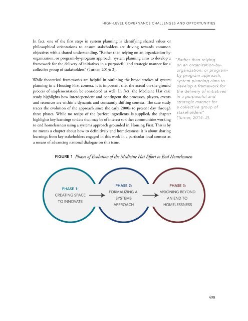 EXPLORING EFFECTIVE SYSTEMS RESPONSES TO HOMELESSNESS