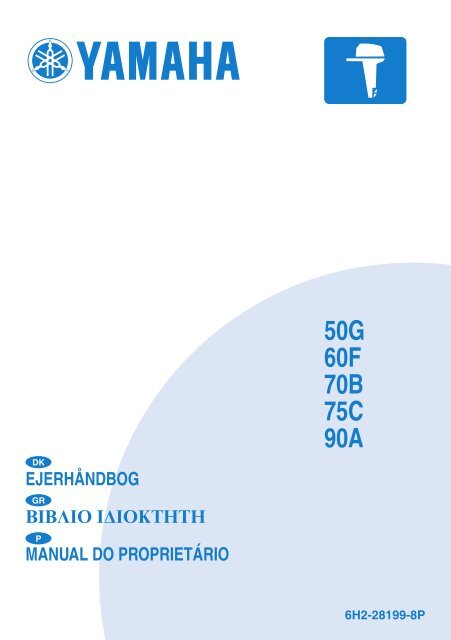 Yamaha 50G - 2003 - Manuale d'Istruzioni Dansk