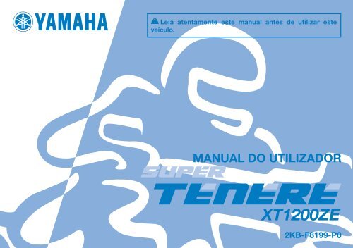 Yamaha XT1200Z - 2014 - Manuale d'Istruzioni Portugu&ecirc;s