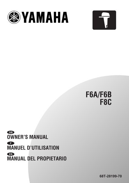 Yamaha F6A - 2001 - Manuale d'Istruzioni English