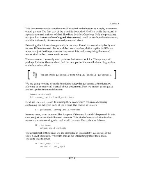 Learning Data Mining with Python