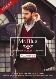 Mr. Blue New Collection - Fall Winter 2016