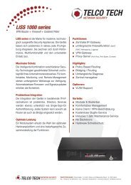TelcoTech LiSS 1000 UTM (Unified Threat Management Appliance)