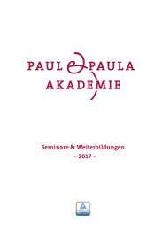 Paul und Paul Akademie 2017