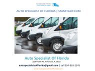 Auto Specialist Of Florida - smartguy.com