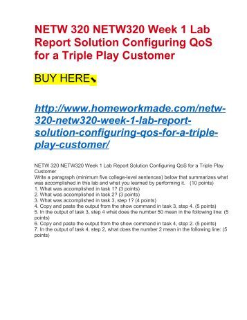netw 360 ilab week 4 Netw 360 week 1 ilab comments content netw 360 week 1 ilab sponsor documents recommended. netw 360 ilab week 4 Netw 360 week 1 ilab comments content netw 360 week 1 ilab sponsor documents recommended.
