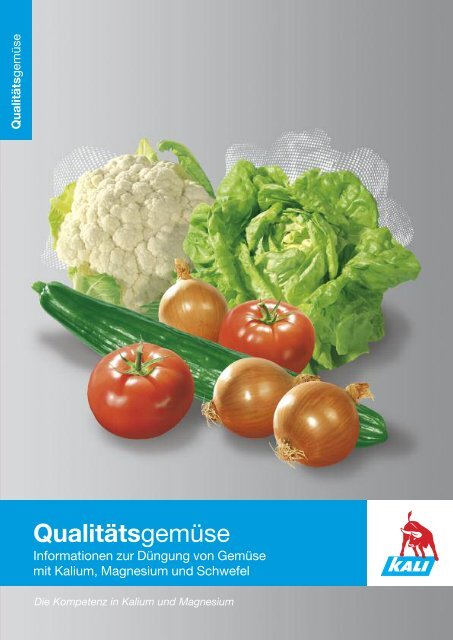 Gemüse Broschüre deutsch - K+S KALI GmbH