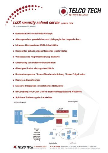 TelcoTech LiSS Security School Server