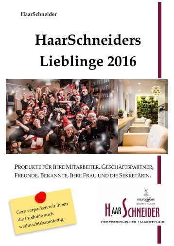 Weihnachtskatalog 2016