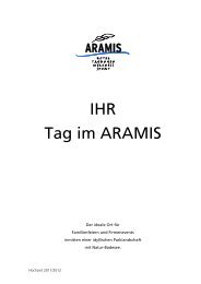 IHR Tag im ARAMIS - Hotel Aramis