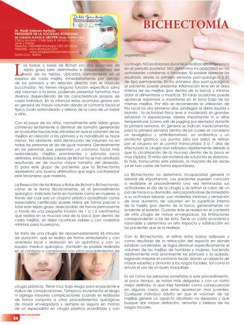 Revista: Vida Saludable 3ra. Edición