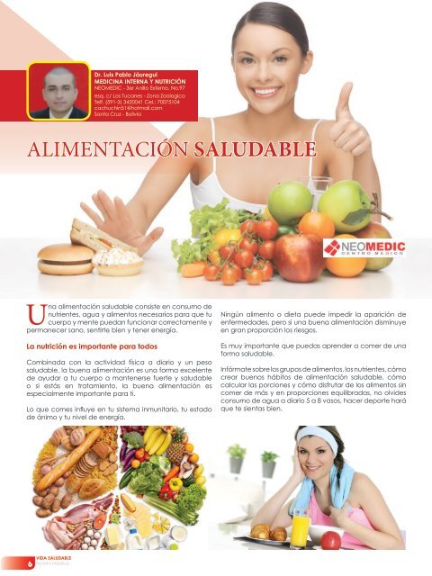 Revista: Vida Saludable 3ra. Edición