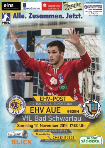 EHV Post EHV Aue gegen VfL Bad Schwartau