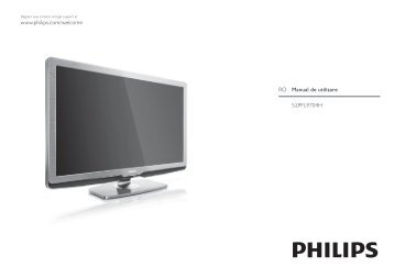 Philips TV LCD - Mode dâemploi - RON