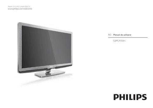 Philips TV LCD - Mode d&rsquo;emploi - RON