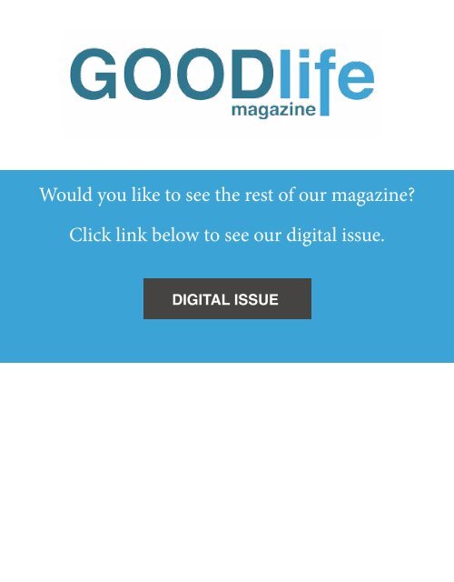 GOODlife Magazine November 2016