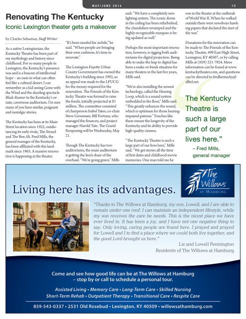 Living Well 60+ May-June 2014