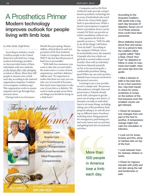 Living Well 60+ September-October 2014