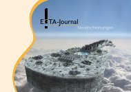 EGTA-Journal 11-2016 Neuerscheinungen