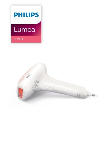 Philips Lumea Advanced LumiÃ¨re pulsÃ©e : prÃ©vient la repousse des poils - Mode dâemploi - FRA