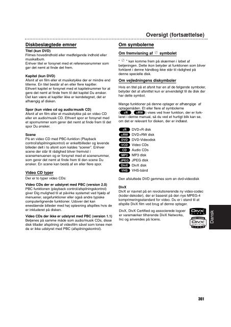 Philips Lecteur/enregistreur DVD/Magn&eacute;toscope - Mode d&rsquo;emploi - DAN