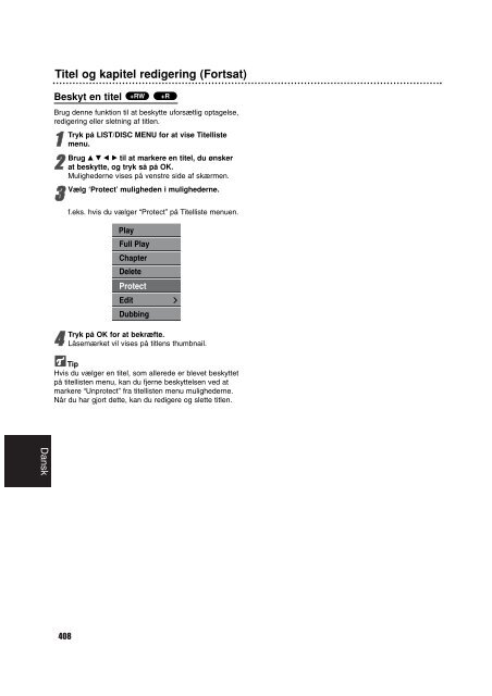 Philips Lecteur/enregistreur DVD/Magn&eacute;toscope - Mode d&rsquo;emploi - DAN
