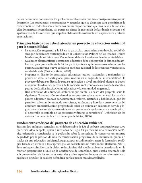 Junio 2016, Libro "Estudios de Desarrollo Regional de México".