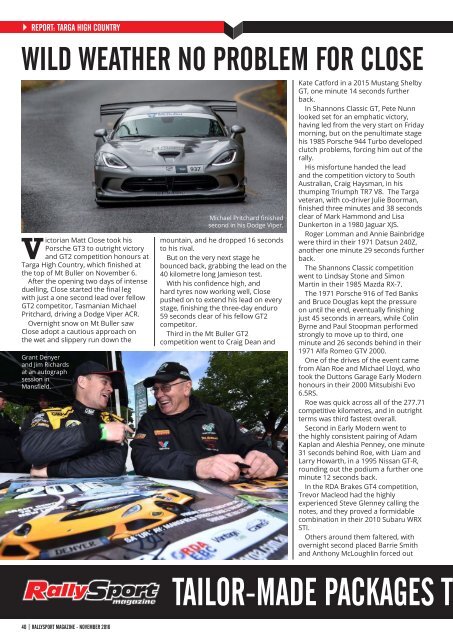 RallySport Magazine November 2016