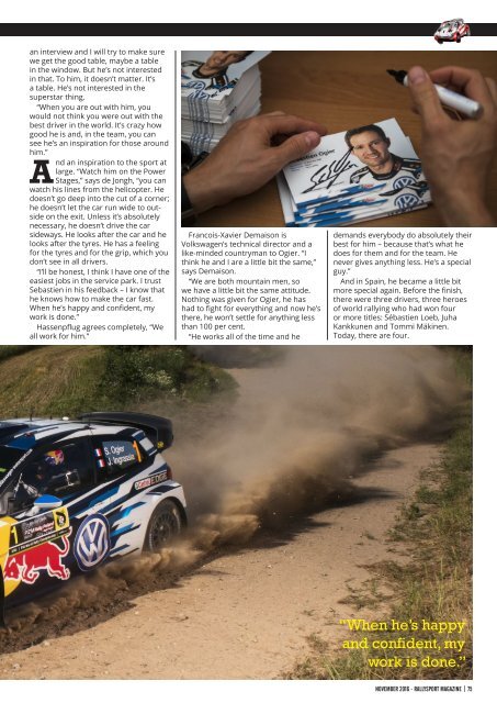 RallySport Magazine November 2016