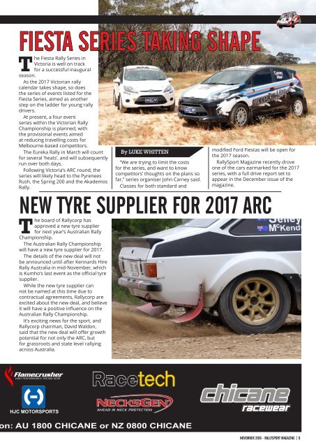 RallySport Magazine November 2016