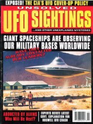 Unsolved UFO Sightings-v3n1-Spring 1995