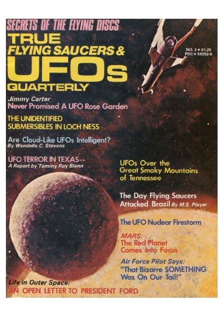 True-Flying Saucers  & UFO Quarterly  Fall 1976