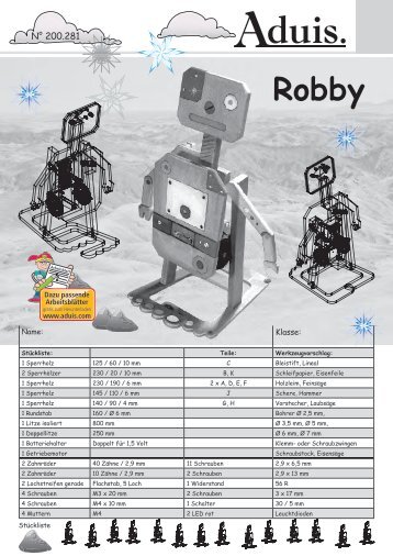 Robby - Basteln mit Aduis