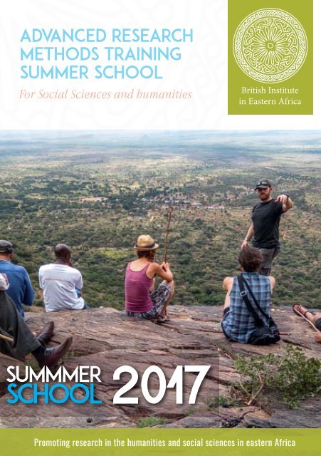 The BIEA Summer School brochure