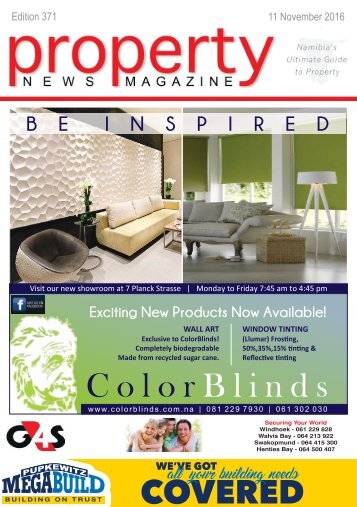 Property News Magazine - Edition 371 - 11 October 2016