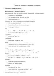 1. Entspannungs- und Resonanzübung