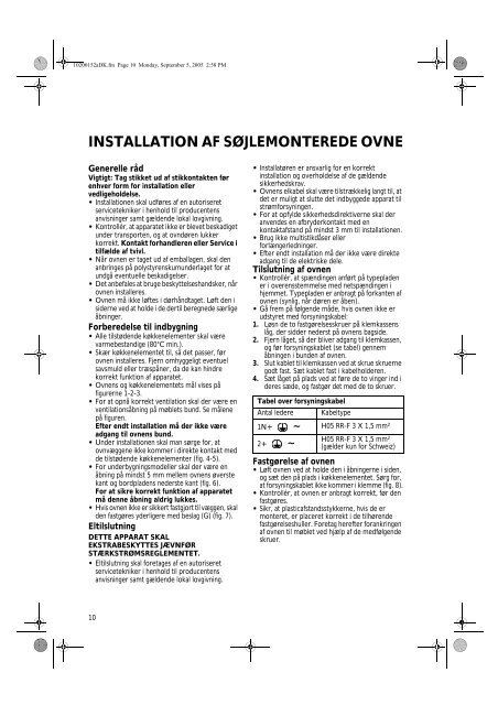 KitchenAid OBI C31 S - Oven - OBI C31 S - Oven DA (854188001010) Installazione