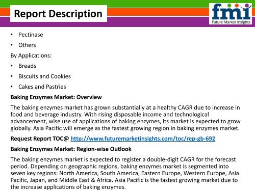 Baking Enzymes Market pdf