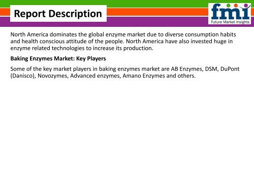 Baking Enzymes Market pdf