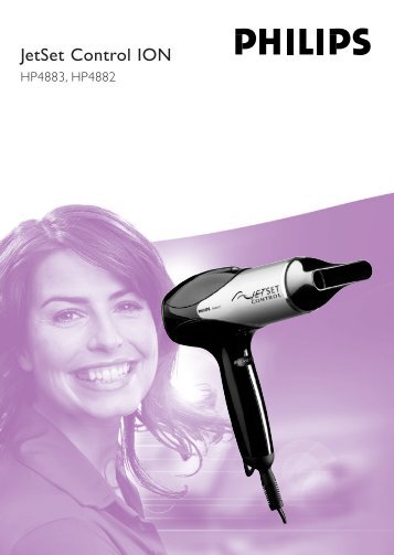 Philips SÃ¨che-cheveux - Mode dâemploi - HRV