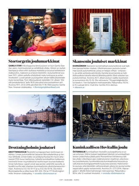 Club One -lehti 04/2016