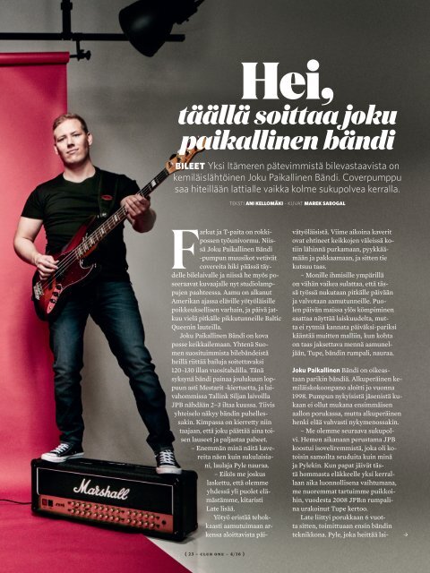 Club One -lehti 04/2016