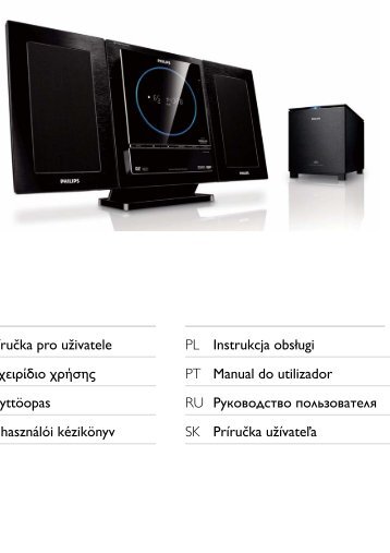 Philips MicrochaÃ®ne DVD - Mode dâemploi - SLK