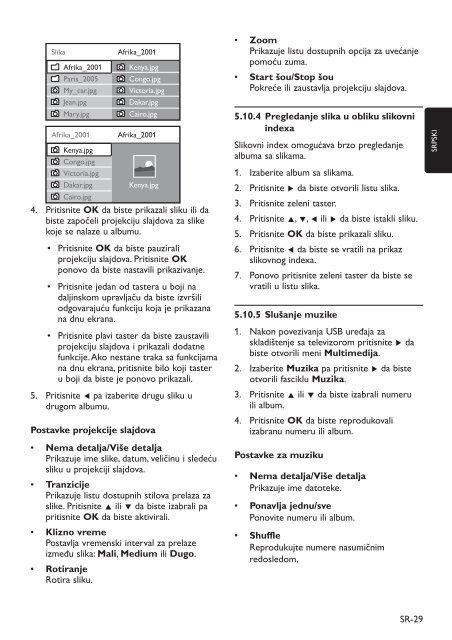 Philips TV LCD - Mode d&rsquo;emploi - SRP