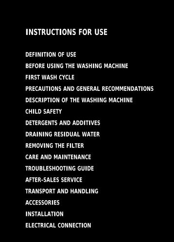KitchenAid HDW 1010 SI - Washing machine - HDW 1010 SI - Washing machine EN (857008415200) Istruzioni per l'Uso