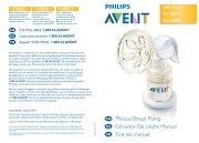 Philips Avent Tire-lait manuel - Mode dâemploi - AEN