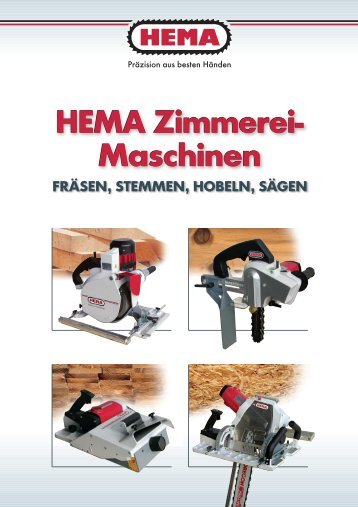 HEMA Zimmerei- Maschinen HEMA Zimmerei- Maschinen