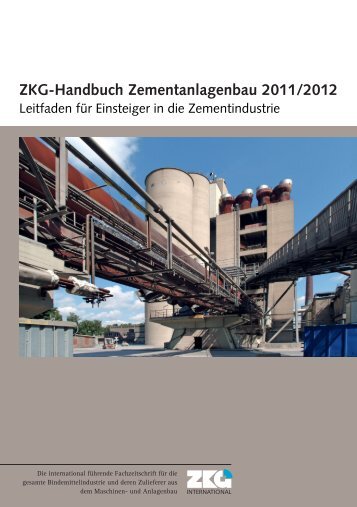 ZKG-Handbuch Zementanlagenbau 2011/2012